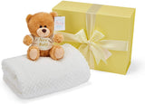 gul presentbox till dop, babyshower, babygåvor och babypresent