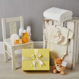Presentbox med babyprodukter - Gul