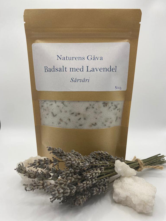 Naturens Gåva  Badsalt med Lavendel - Sárvári
